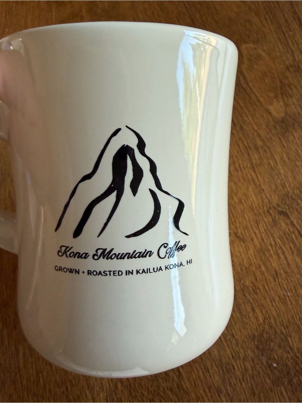 Ivory Ceramic Coffee Mug -